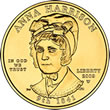 2009 Anna Harrison First Spouse Gold Coin