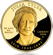 Julia Tyler First Spouse Gold Coin Julia Tyler First Spouse Gold Coin