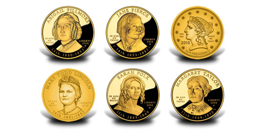 First Spouse Gold Coins