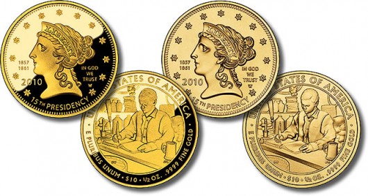 James Buchanan's Liberty First Spouse Gold Coins